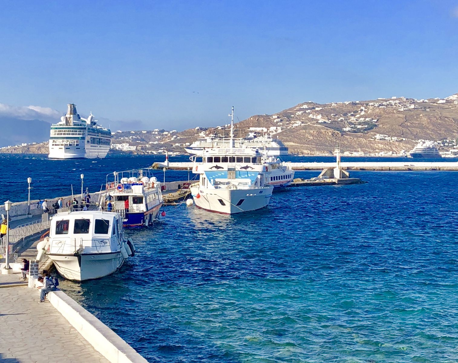 Ornos to Mykonos Port Private Transfer
